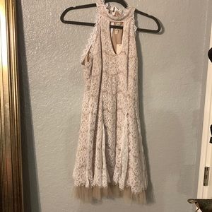 NWT francesscas lace and tool dress